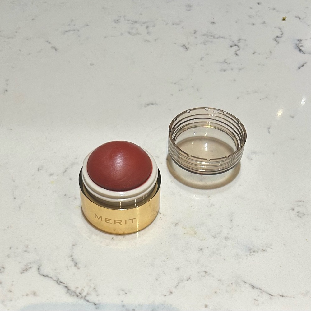 Full-sized Merit flush balm - shade Persimmon